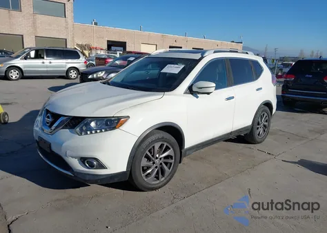 2016 Nissan Rogue Sl from USA, damaged, VIN 5N1AT2MT9GC795937